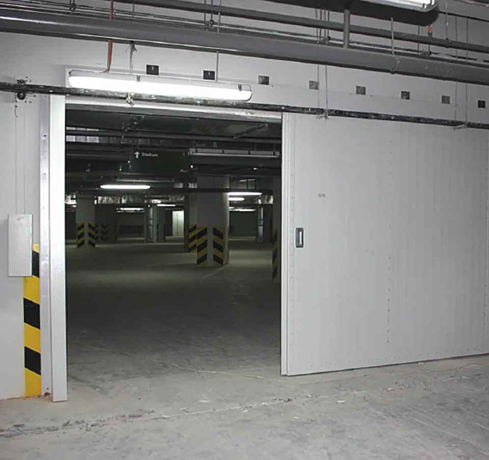 Противопожарные откатные ворота в Минске