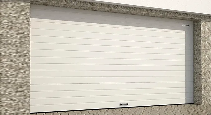 Гаражные подъемные ворота DoorHan RSD02ALU белые
