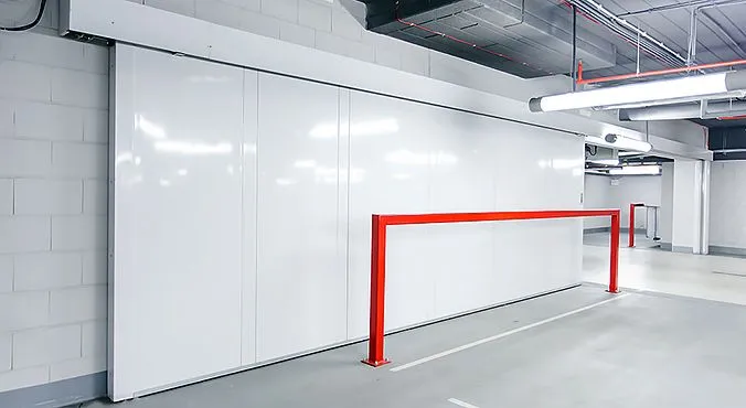 Откатные одностворчатые противопожарные ворота DoorHan DHSFP