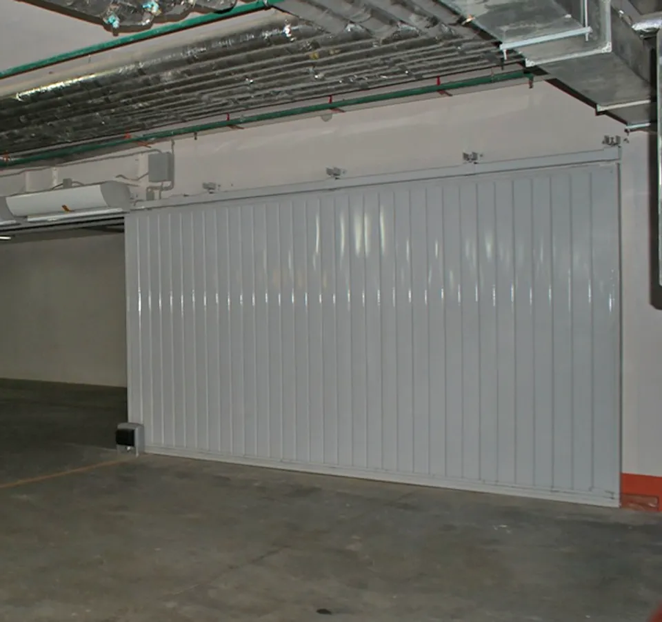 Противопожарные откатные ворота в Несвиже