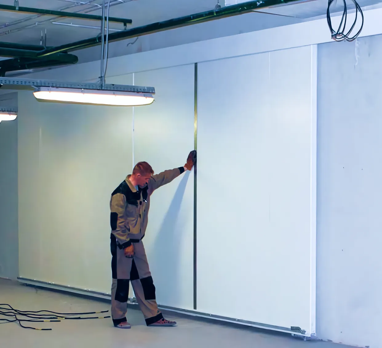 Ремонт противопожарных дверей и ворот, штор и полотен