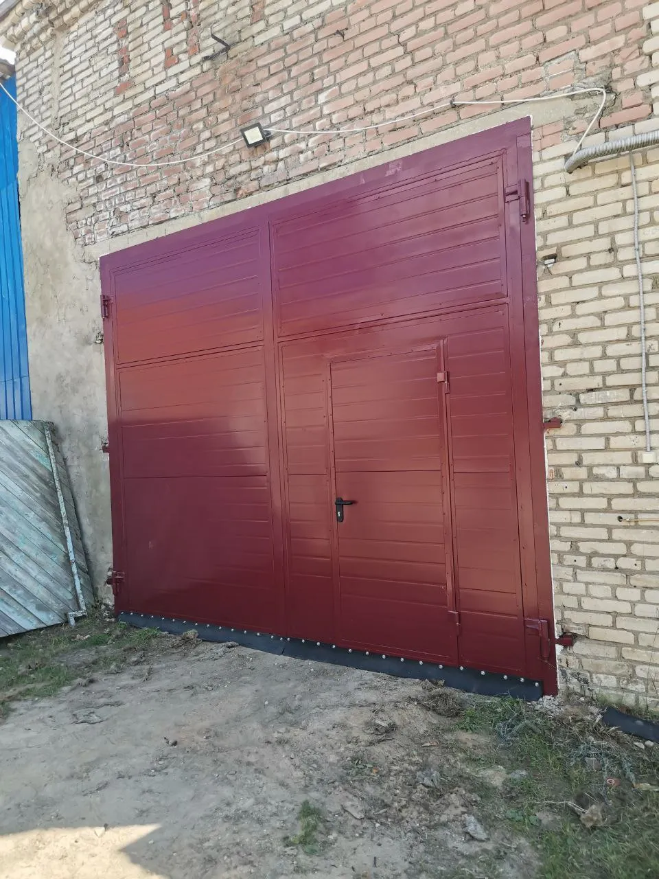 Ворота распашные 3830х3250