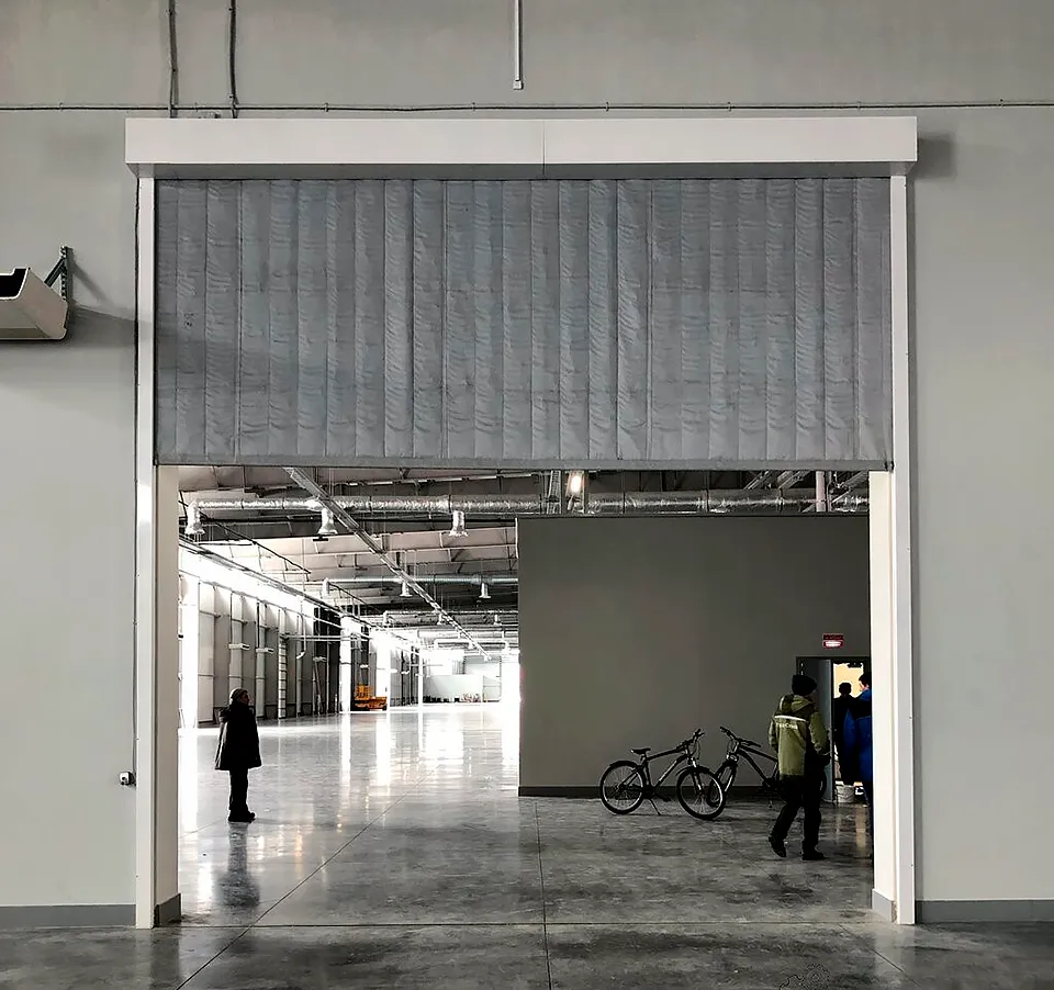 Монтаж противопожарной шторы EI120 в Бресте