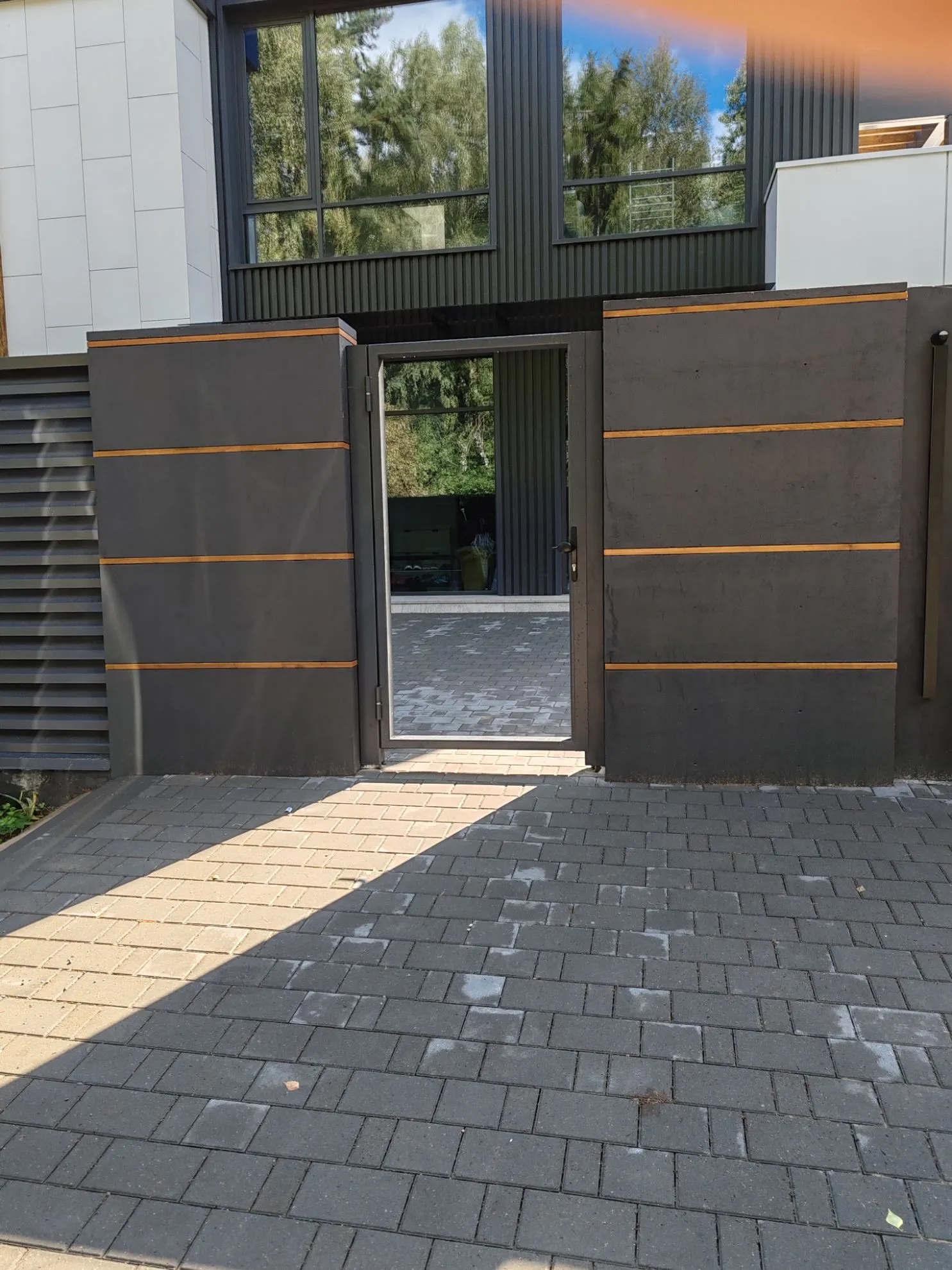 Ворота откатные 4160х2550