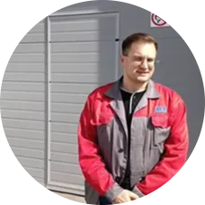 Ремонт секционных промышленных ворот