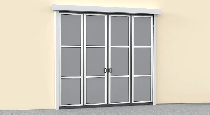 Панорамные ворота промышленные DoorHan IFG-P