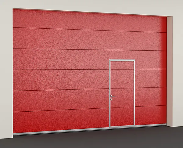 Противопожарные секционные ворота