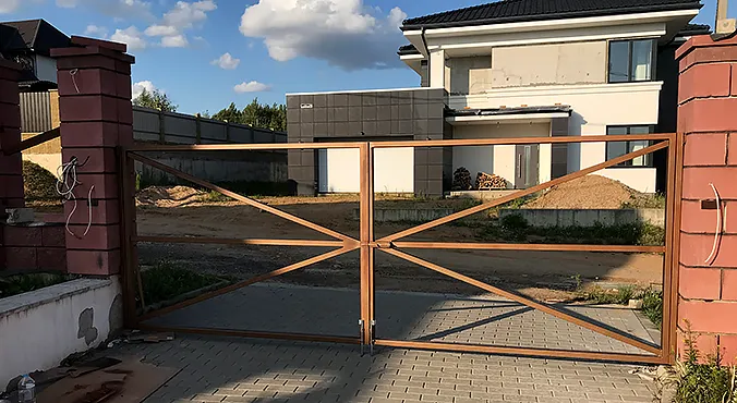 Каркас распашных ворот