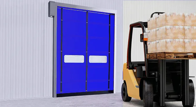 Скоростные ворота DoorHan SpeedFold SDFS / SDFB