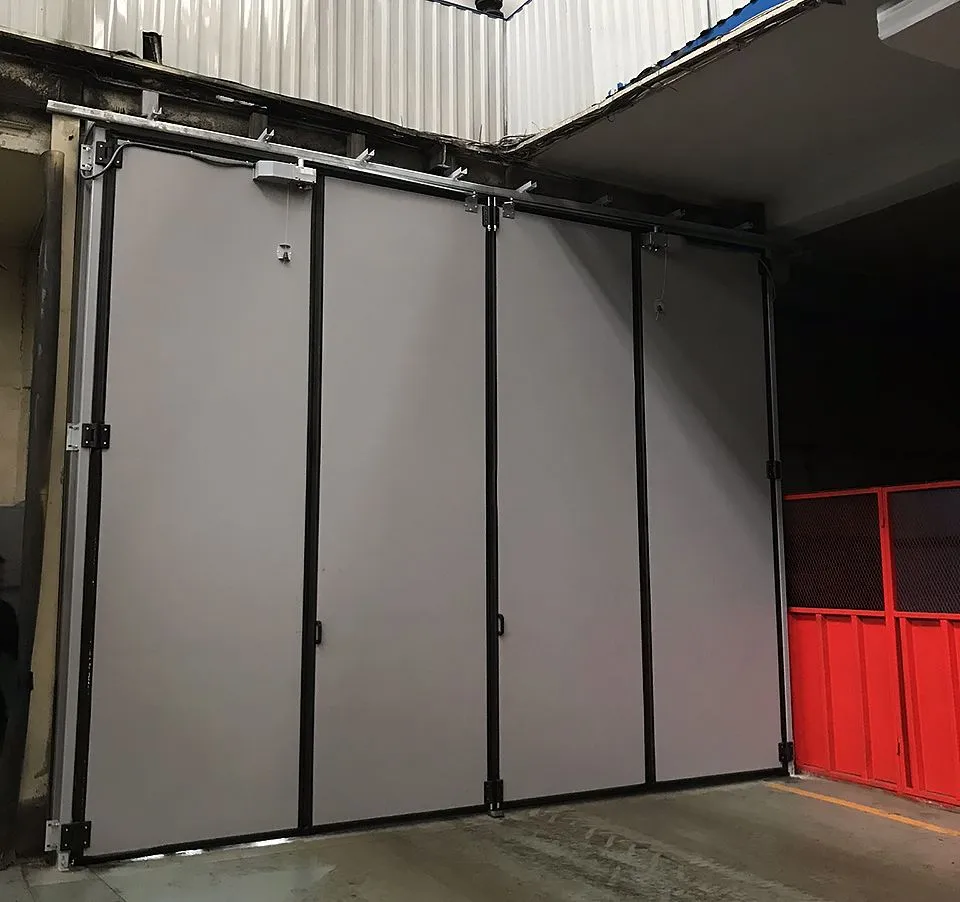 Расширение ассортимента промышленных складных и откатных ворот