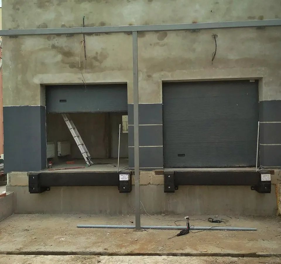 Установка платформы уравнительной механической Минидок DoorHan MDLM в Столбцах