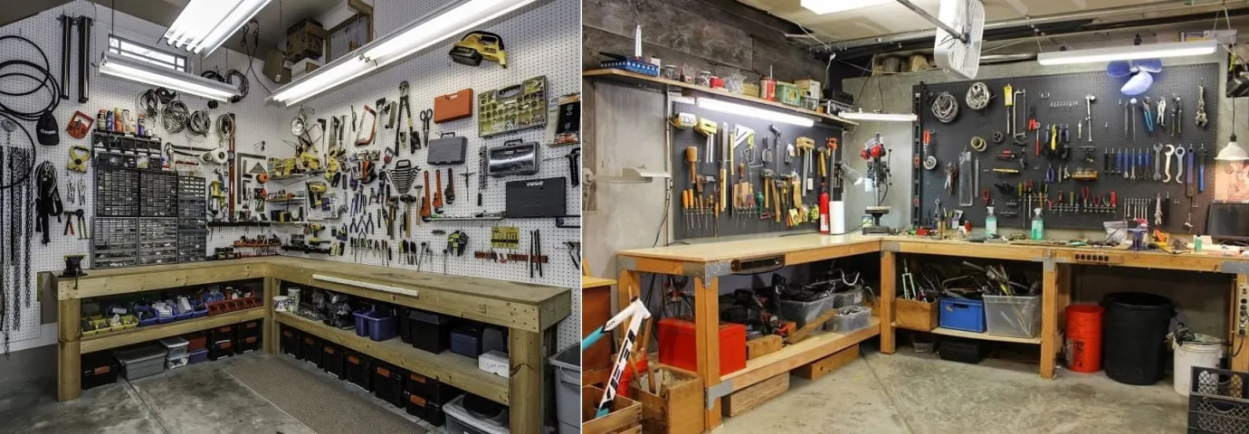 Мастерская в гараже