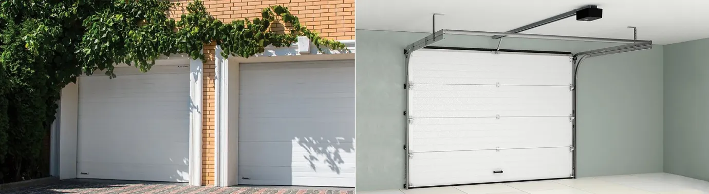 Секционные ворота