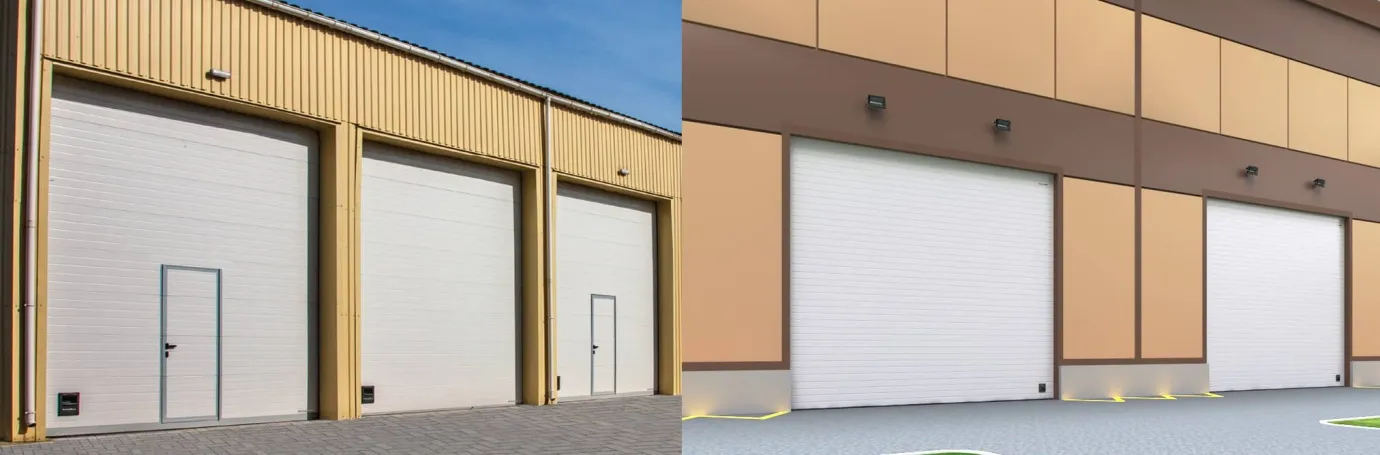 Промышленные секционные ворота Промышленные секционные ворота