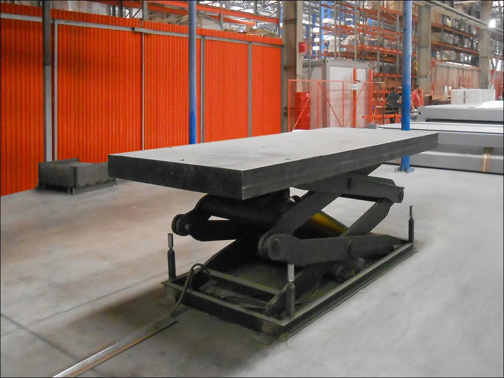 Подъемные столы