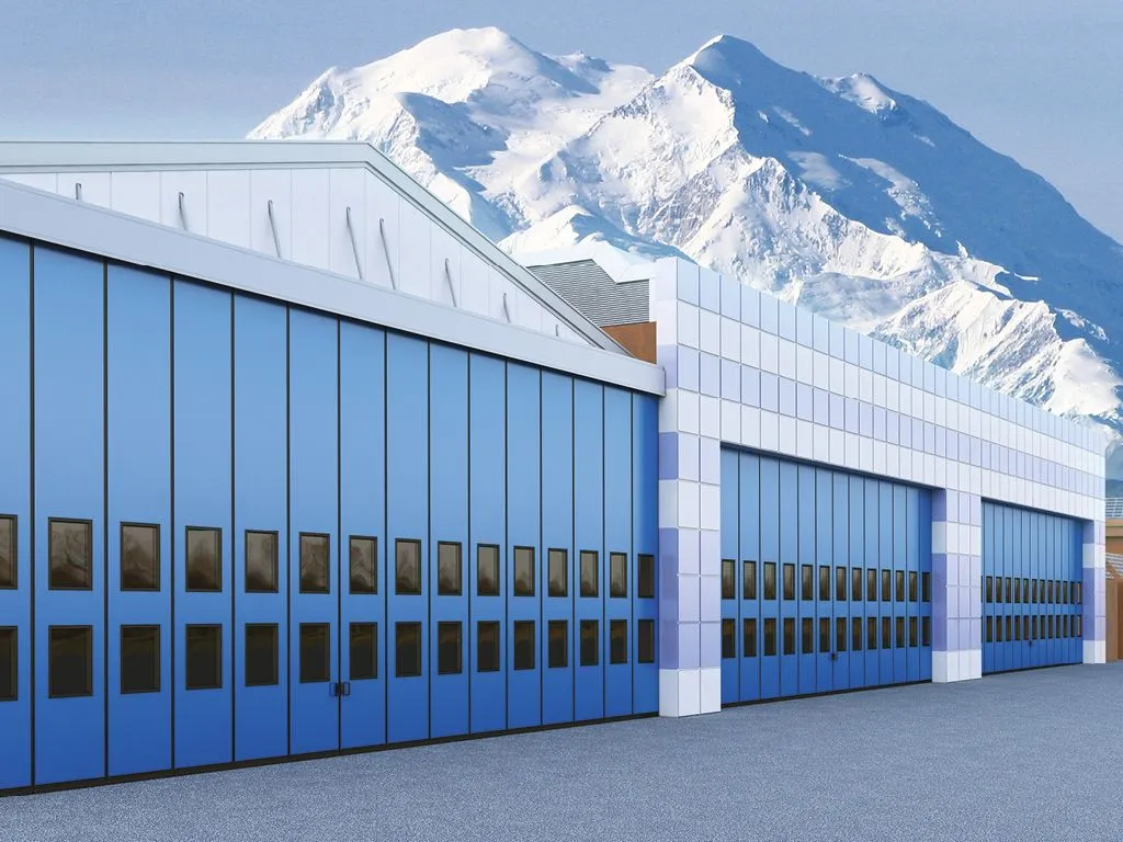 Складные (складчатые) ворота