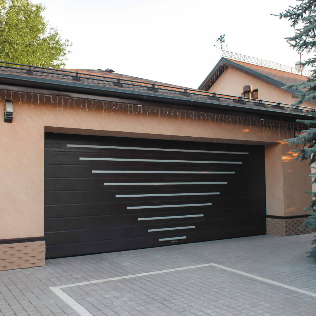 Подъемные секционные гаражные ворота ALUTECH Prestige 3000×2375 мм