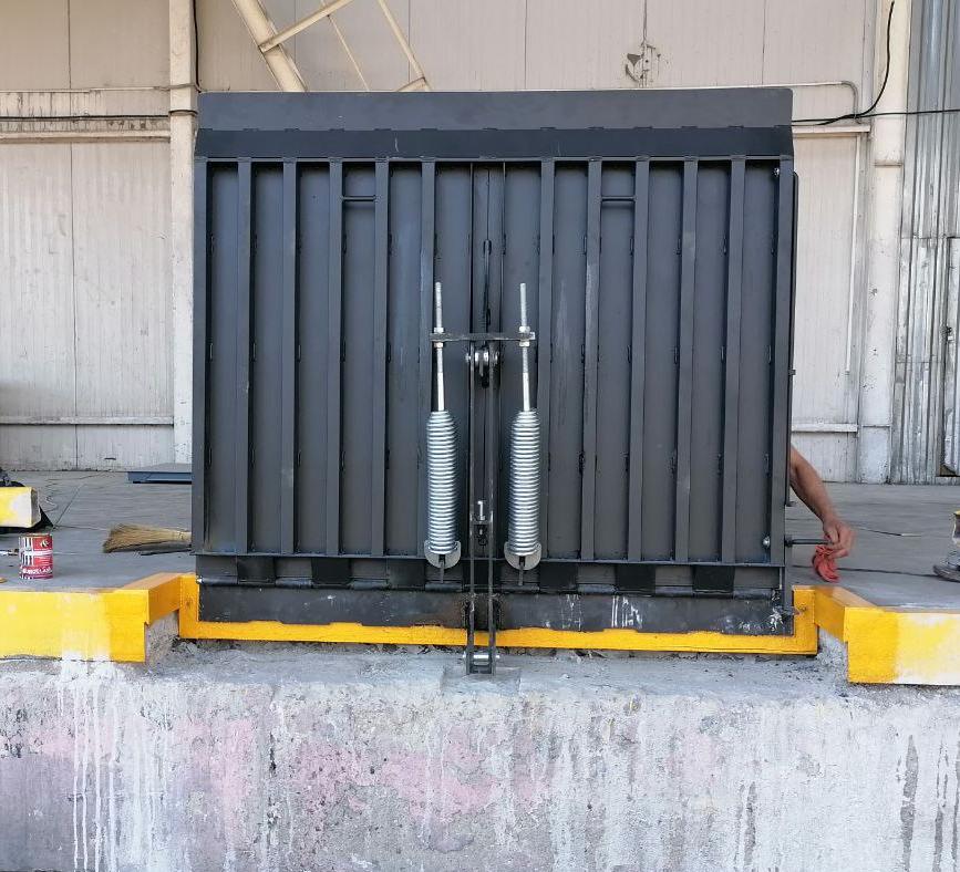 Мост откидной стационарный