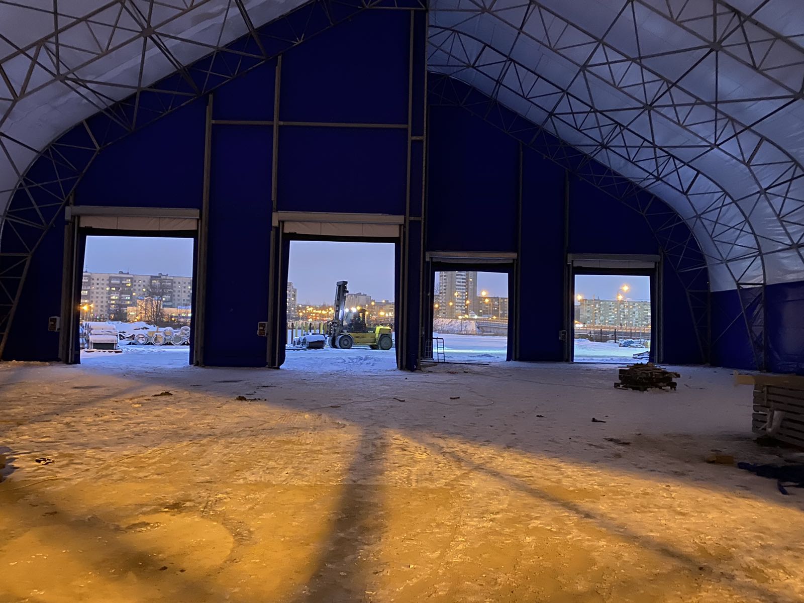 Скоростные рулонные ворота SpeedRoll SDO с оптосенсорами