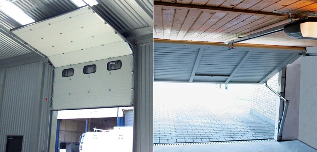 Что лучше: секционные или подъемно-поворотные ворота?