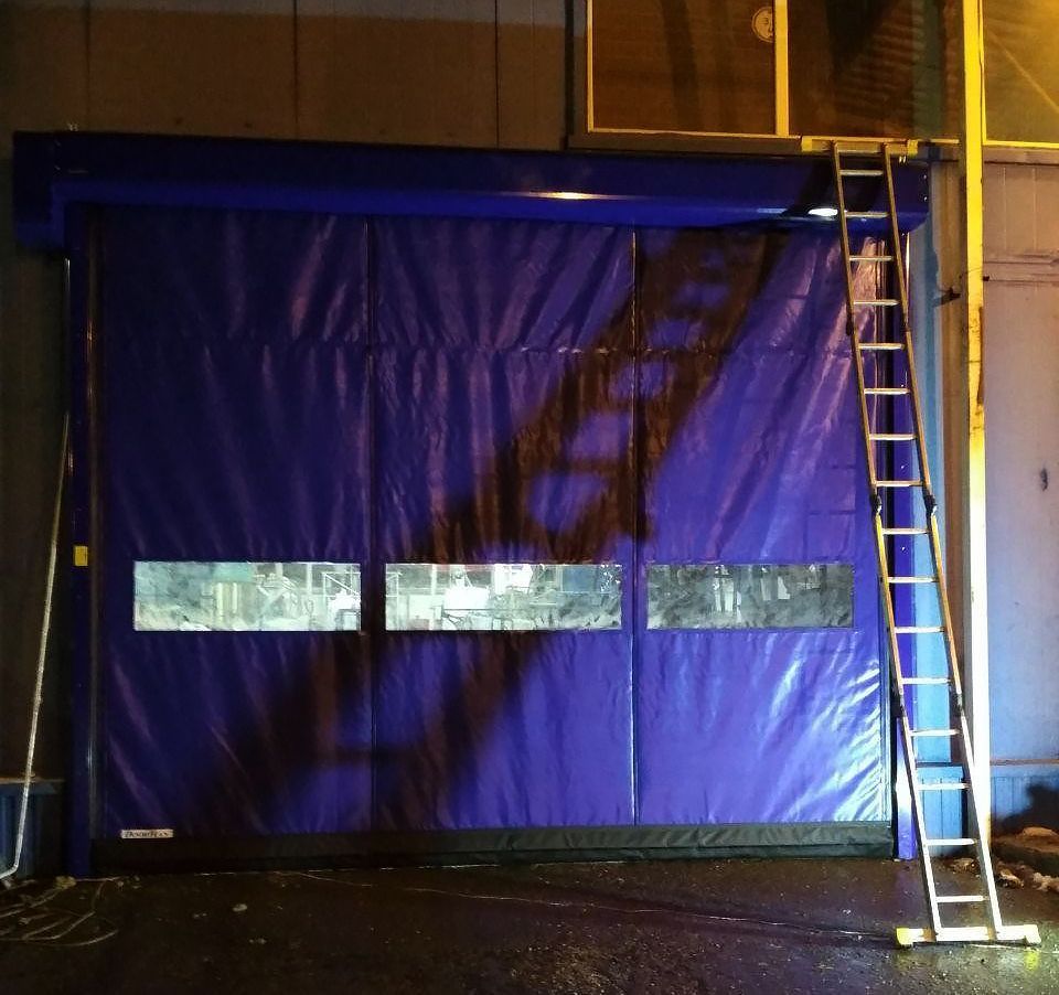 Скоростные спиральные промышленные ворота DoorHan SpeedRoll в Могилеве