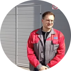 Ремонт секционных промышленных ворот