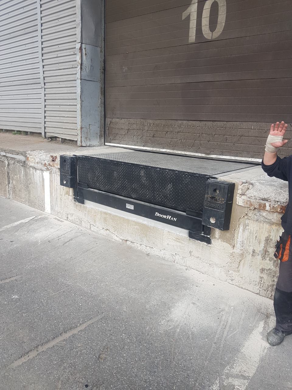 Уравнительная перегрузочная платформа