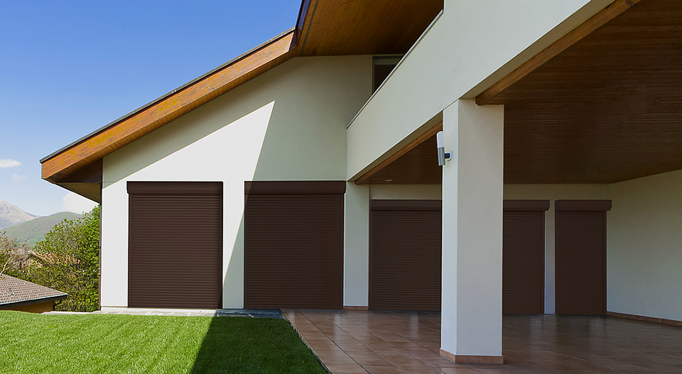 Роллеты витринные из пенозаполненного профиля RH58N