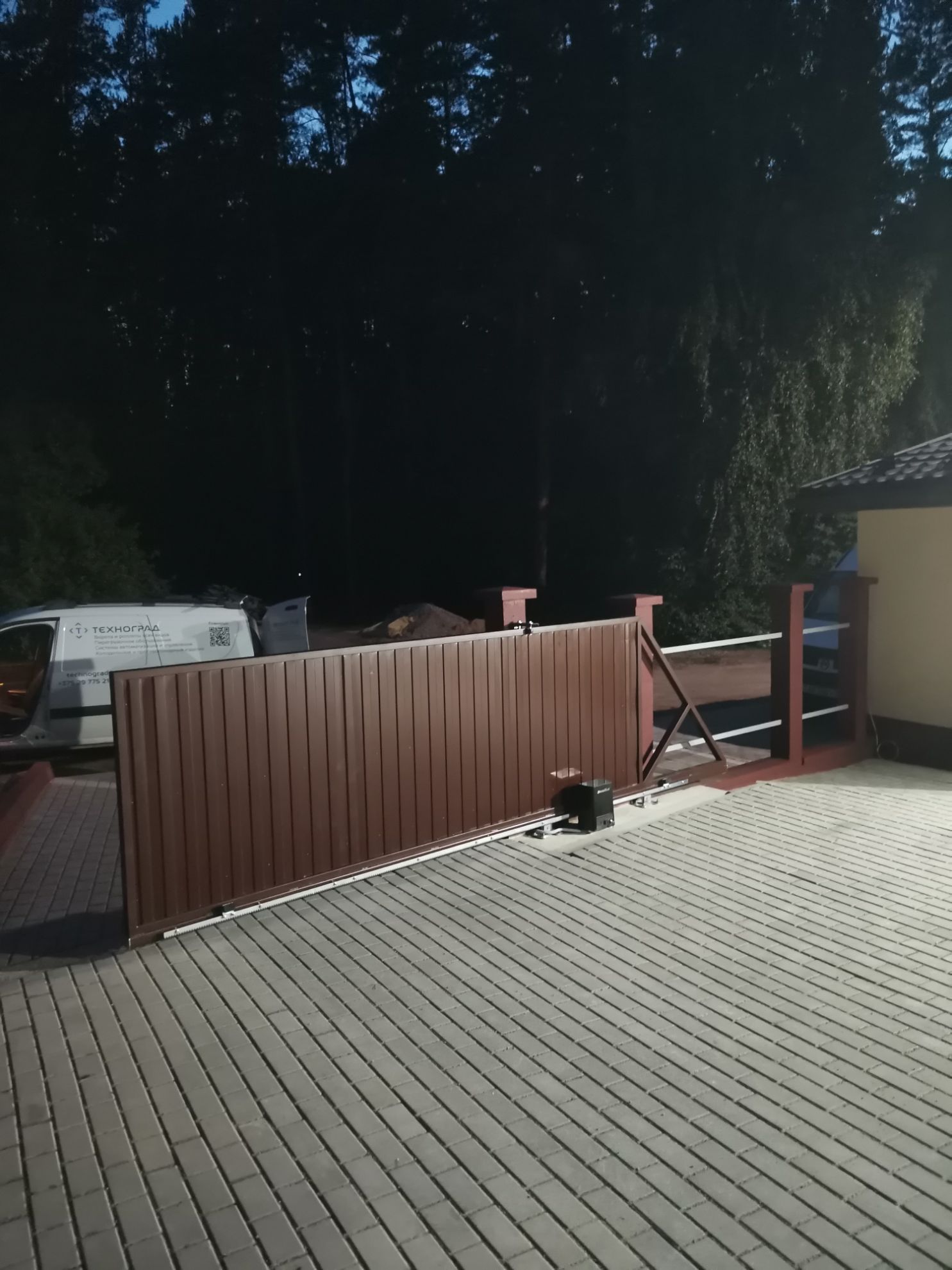 Ворота откатные 3300х1430