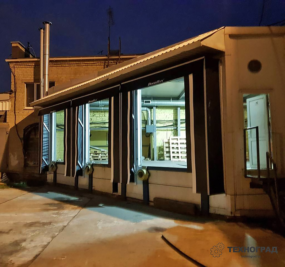 Докшелтер для перегрузочного дока