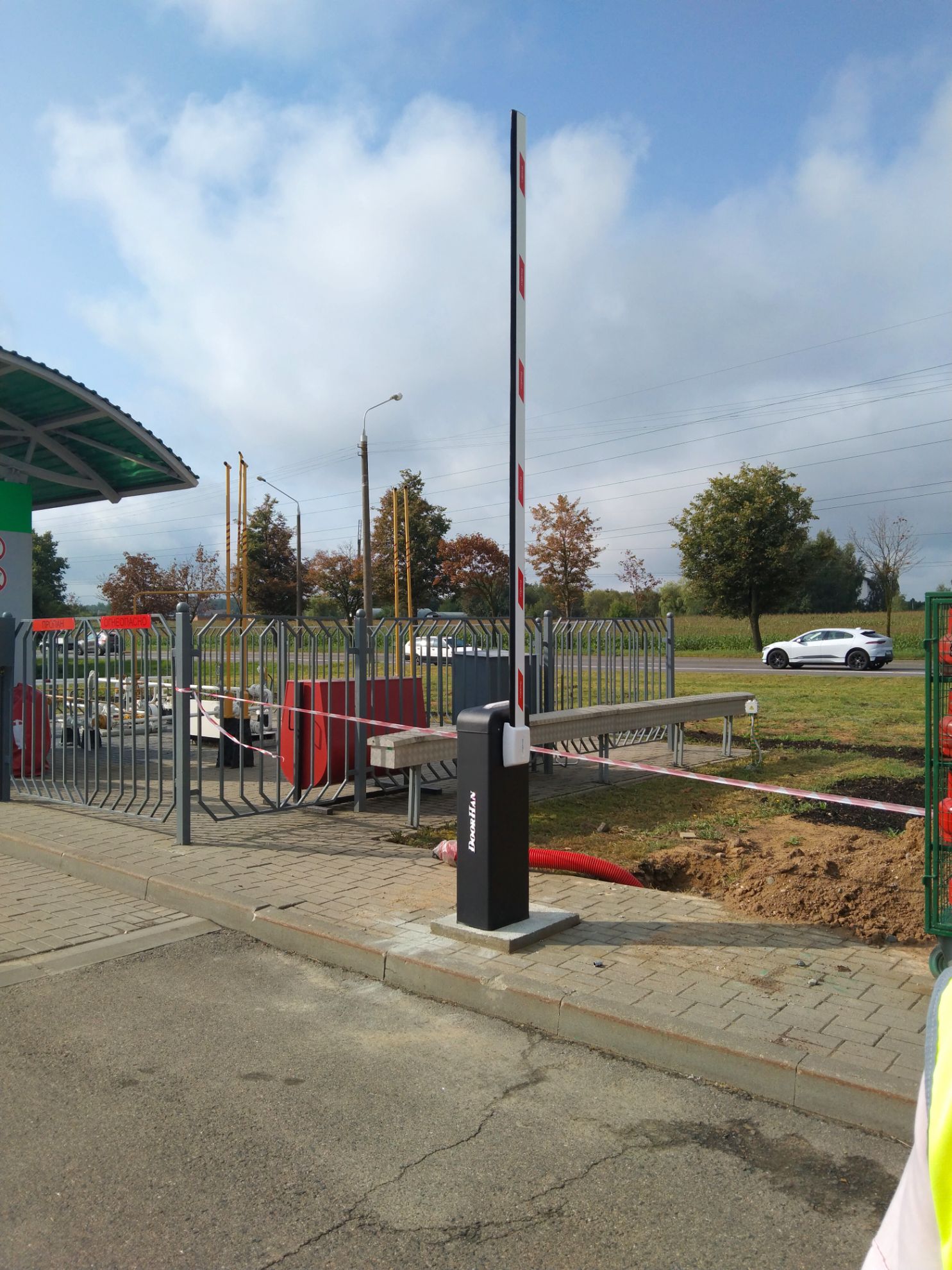 Установка шлагбаума BARRIER-PRO-RP в Беларуси