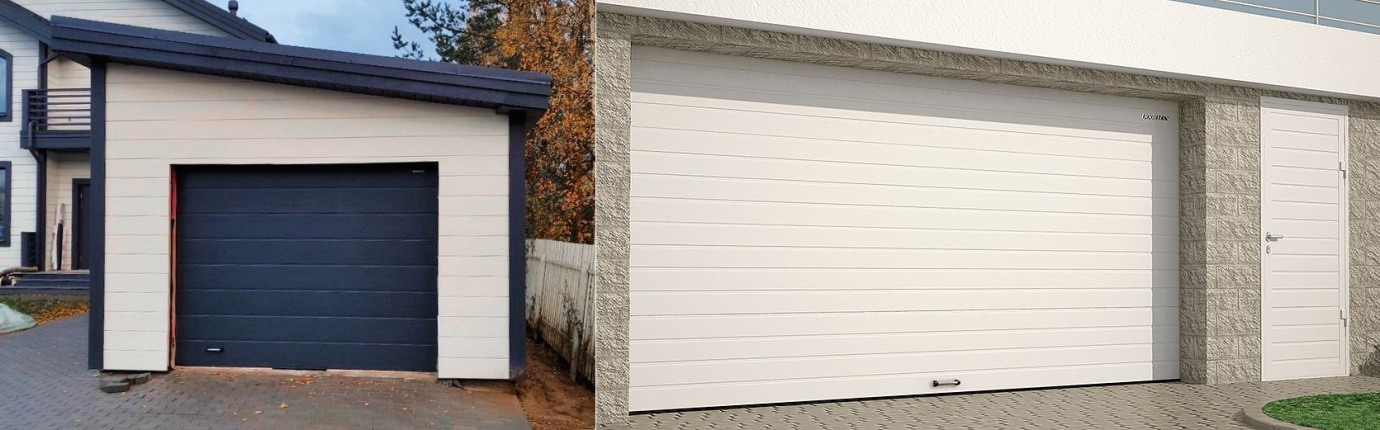 Секционные ворота