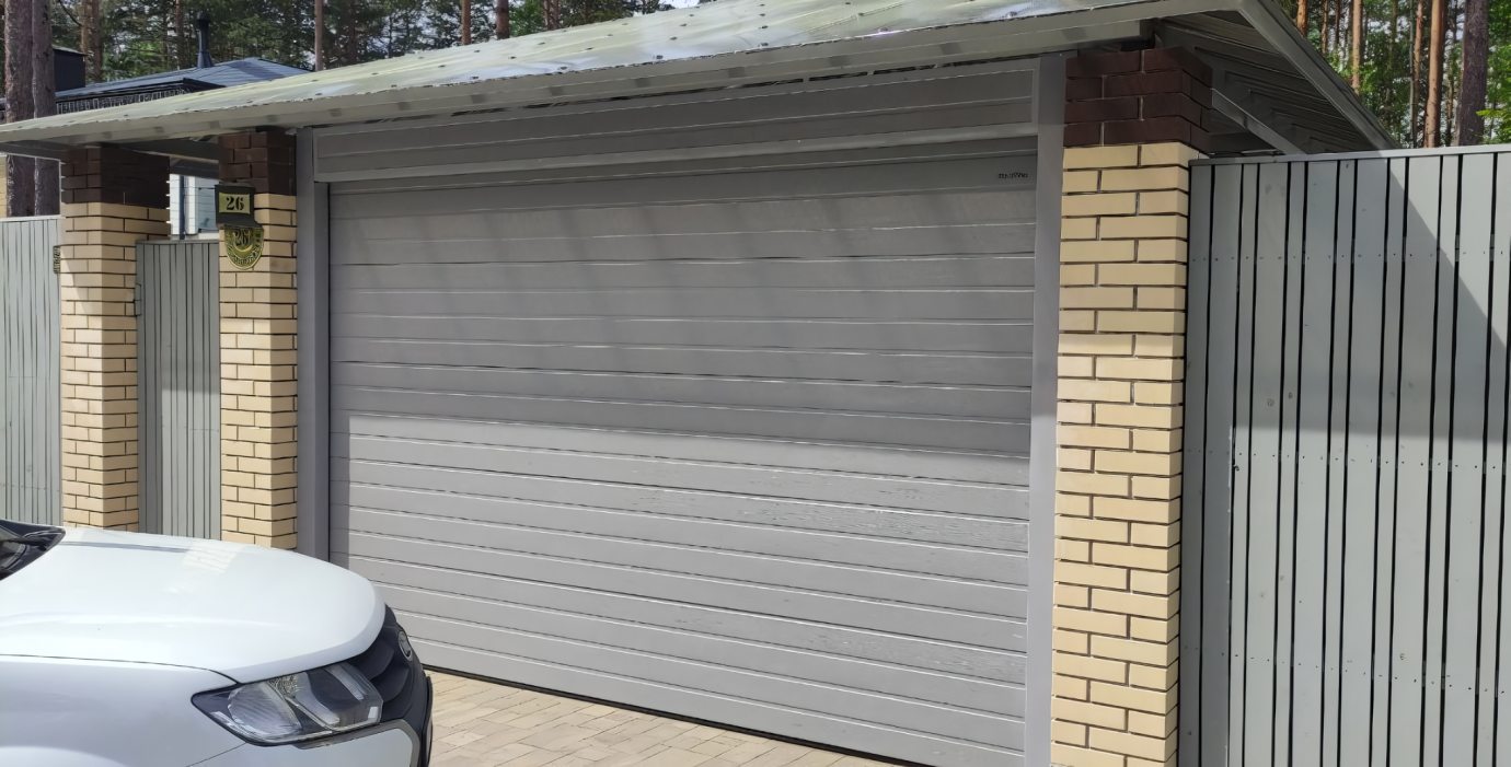 Автоматические секционные ворота в гараж.png Автоматические секционные ворота в гараж.png