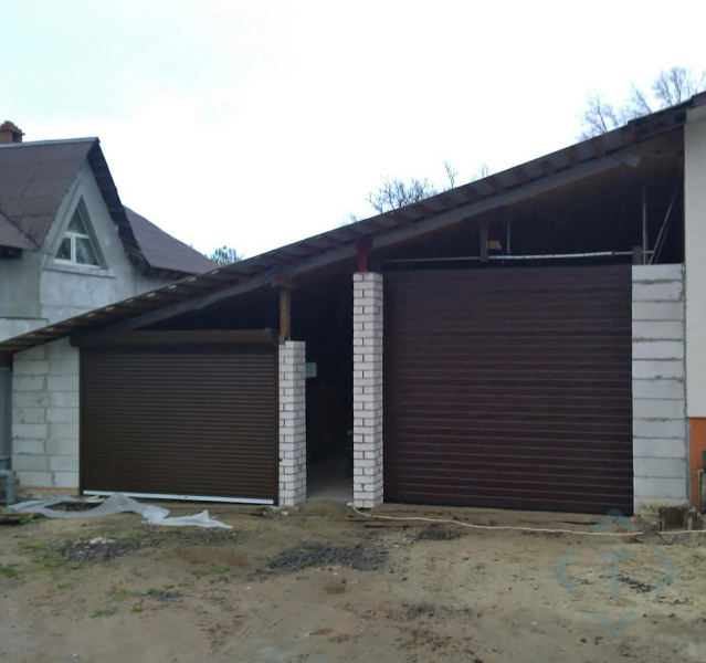 Гаражные секционные ворота
