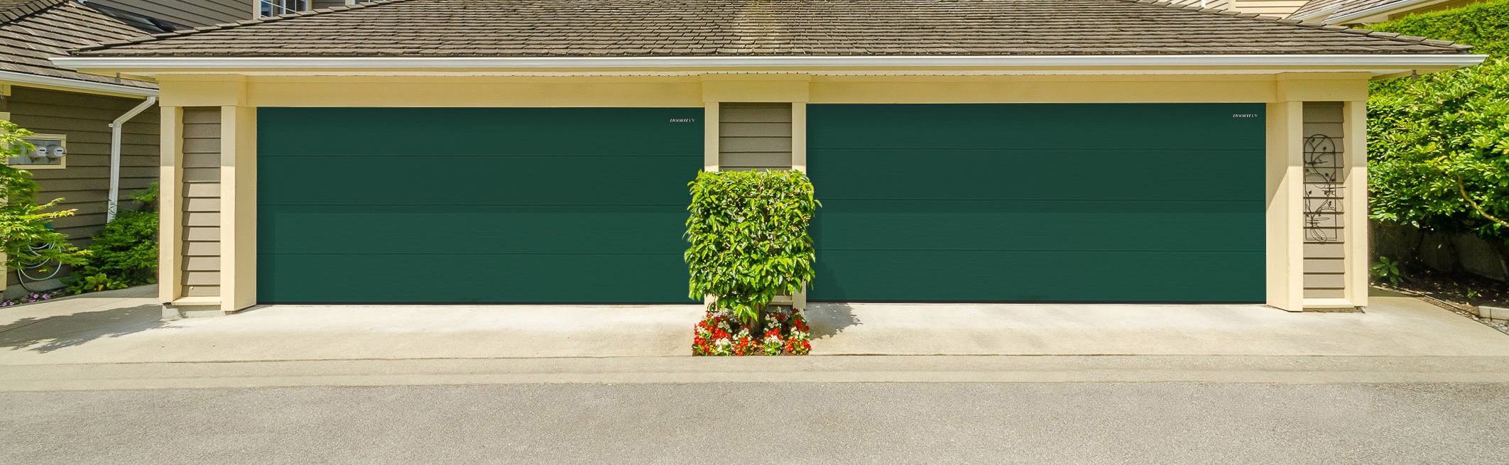 Гаражные подъемные ворота DoorHan RSD02ALU