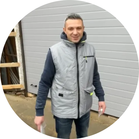 Установка промышленных ворот от ТЕХНОГРАД