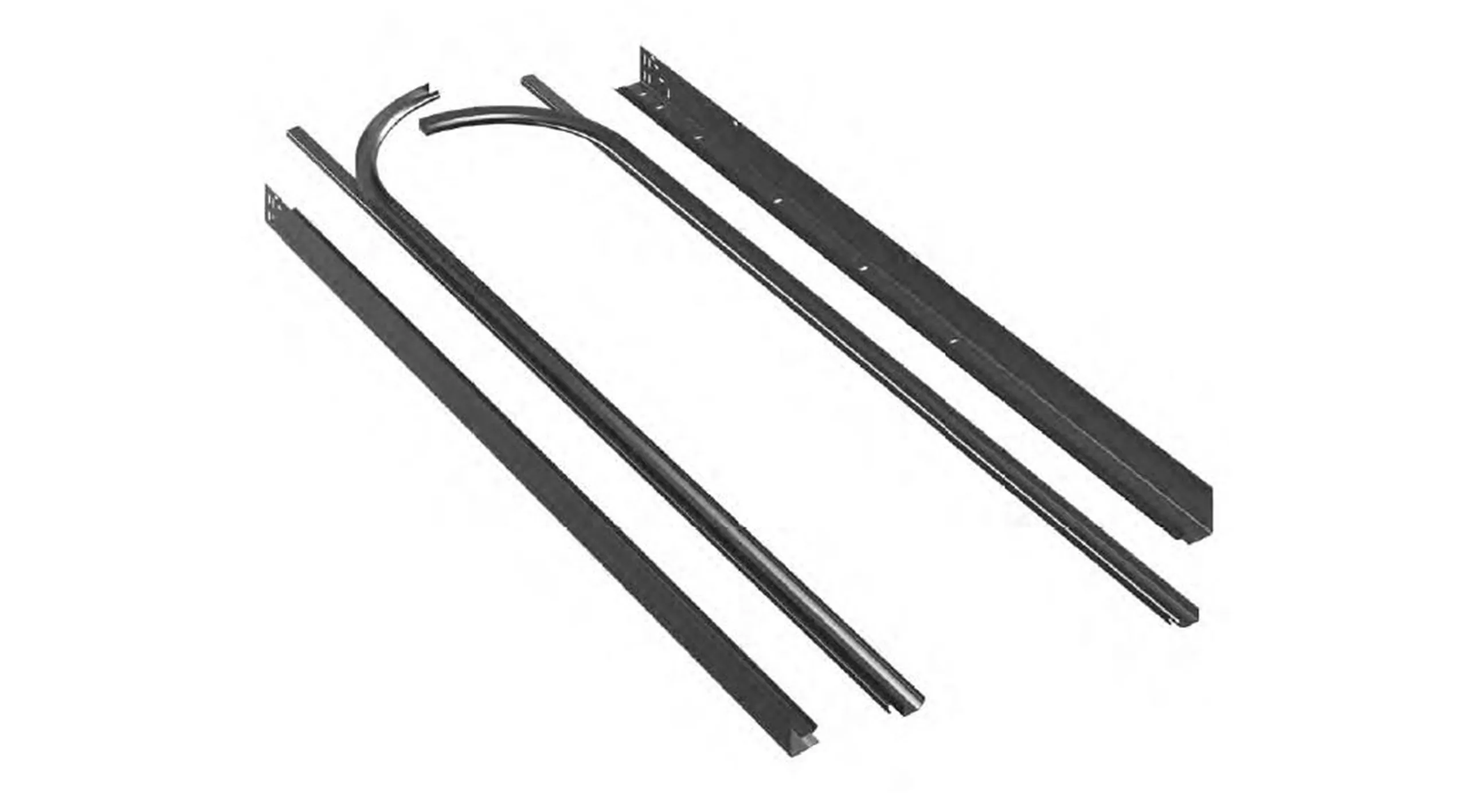 Комплекты направляющих и угловых стоек Комплекты направляющих и угловых стоек